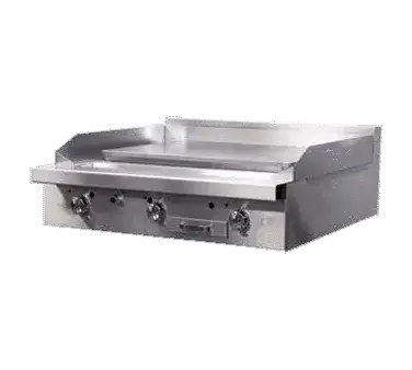 Southbend Platinum Sectional, Gas, 36″, 36″ Plancha, Standard Oven Base – Natural Gas, 93000 Total BTU - P36D-PPP