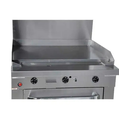 Southbend Commercial Range, 36" W with (1) 36" Griddle and Standard Oven - 141,000 BTU - P36D-TTT