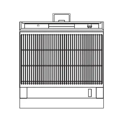 Southbend Commercial Range, 36" W with (1) 36" Charbroiler and Modular Base - 96,000 BTU - P36N-CCC