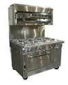 Southbend Platinum Sectional, Gas, 48″, 8 Non-Clog Burners, Convection Oven, Step-Up – Natural Gas, 325000 Total BTU - P48A-BBBB-SU