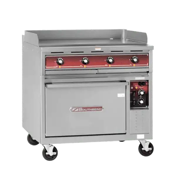 Southbend Electric Range, Electric, 36″, 2 Round Hot Plates, 2 Hot Plates, Convection Oven Base – SE36A-HHB