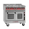 Southbend Electric Range, Electric, 36″, 6 Round Hot Plates, Truvection Oven Base – SE36T-BBB