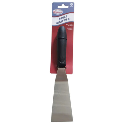 Grill Spatula with Offset, Black Polypropylene Handle Winco TKP-50