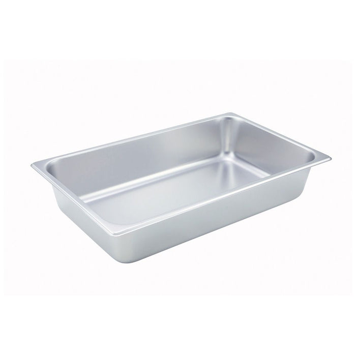 Winco Straight-Sided Steam Pan, 25 Gauge Stainless Steel (Price/Piece) - Available in Different Sizes