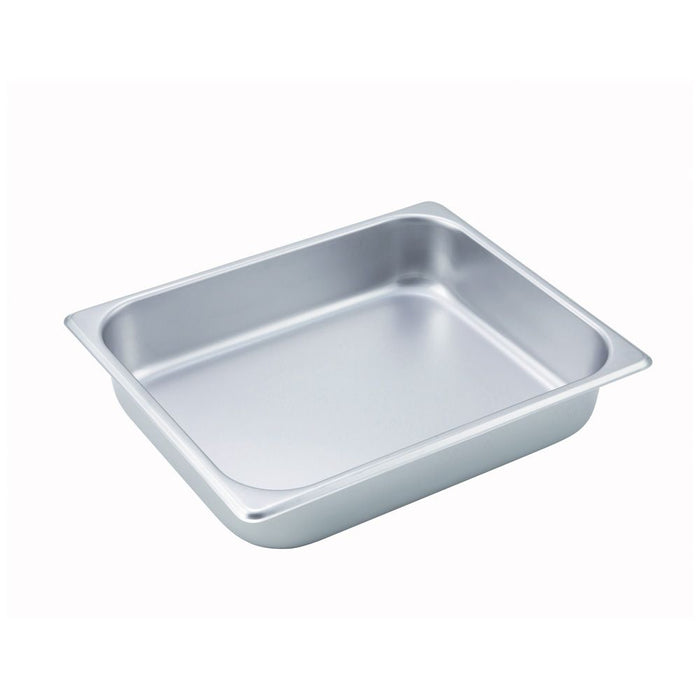 Winco Straight-Sided Steam Pan, 25 Gauge Stainless Steel (Price/Piece) - Available in Different Sizes