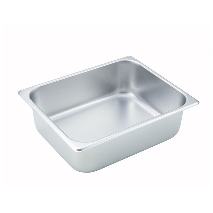 Winco Straight-Sided Steam Pan, 25 Gauge Stainless Steel (Price/Piece) - Available in Different Sizes