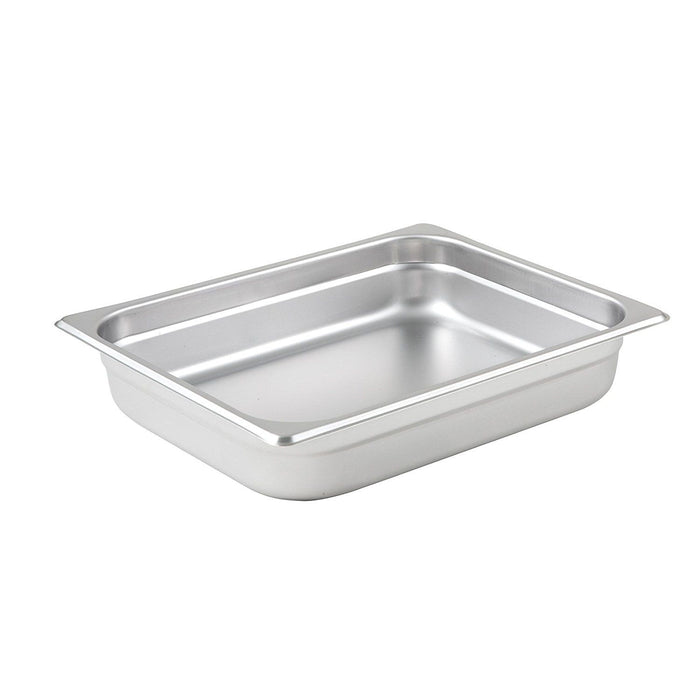 Winco SPJP SERIES, Anti-jam Steam Pan, 23 Gauge Stainless Steel (Price/Piece)- Available in Different Sizes