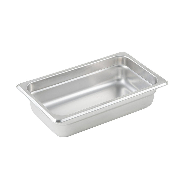 Winco SPJP SERIES, Anti-jam Steam Pan, 23 Gauge Stainless Steel (Price/Piece)- Available in Different Sizes