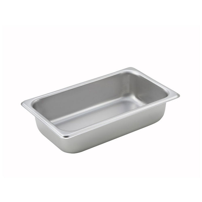 Winco Straight-Sided Steam Pan, 25 Gauge Stainless Steel (Price/Piece) - Available in Different Sizes