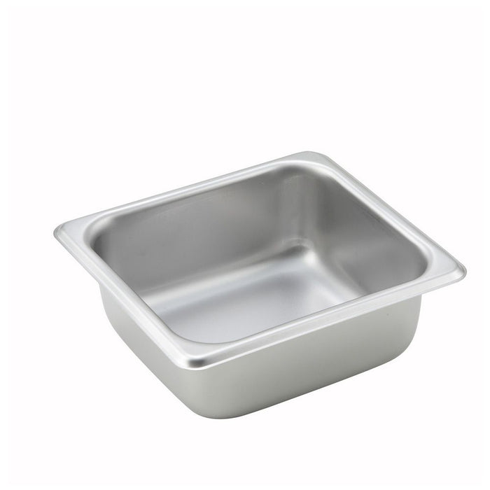 Winco Straight-Sided Steam Pan, 25 Gauge Stainless Steel (Price/Piece) - Available in Different Sizes