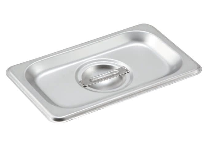 Winco SPSCN-GN S/S Steam Pan Cover for SPJH-906GN, Solid (Price/Piece)