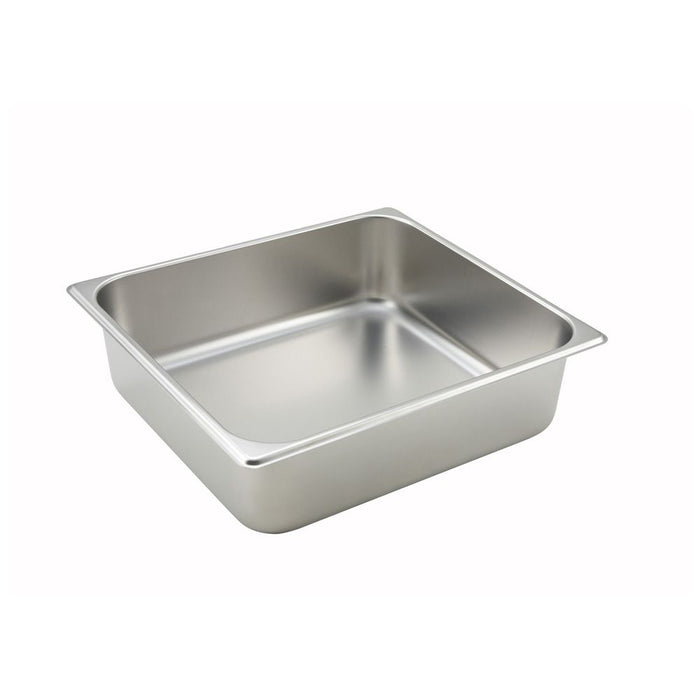 Winco Straight-Sided Steam Pan, 25 Gauge Stainless Steel (Price/Piece) - Available in Different Sizes