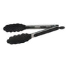 Winco Silicone Grip Utility Tongs with Locking Clip & Non-Slip Tips