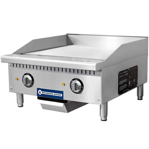 Standard Range SR-EG24 24-Inch Electric Thermostatic Countertop Griddle - 6-8 kW