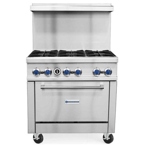 Standard Range SR-R36 natural gas commercial range