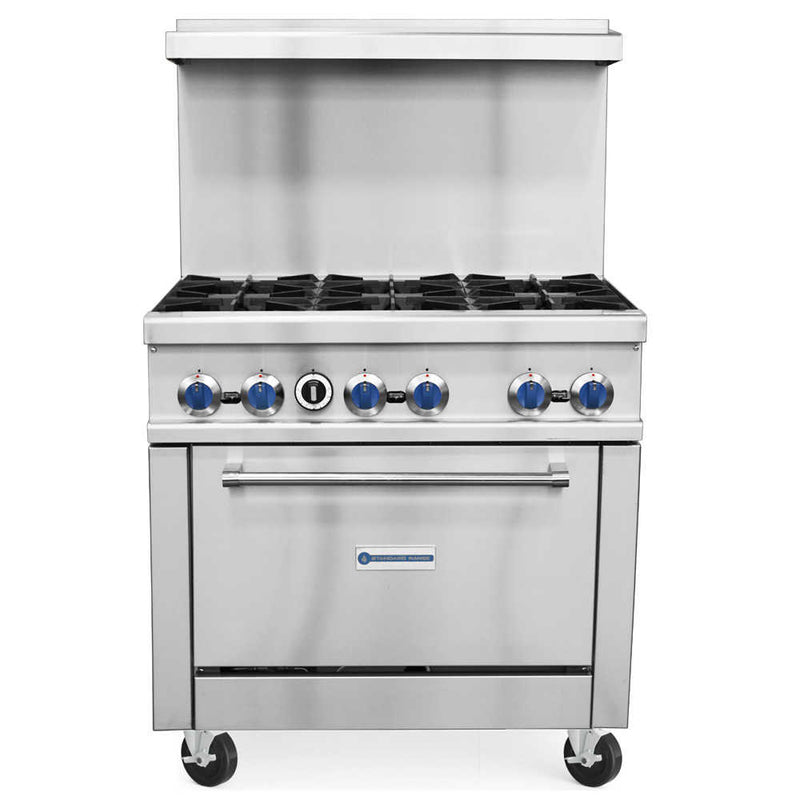 Standard Range SR-R36 natural gas commercial range