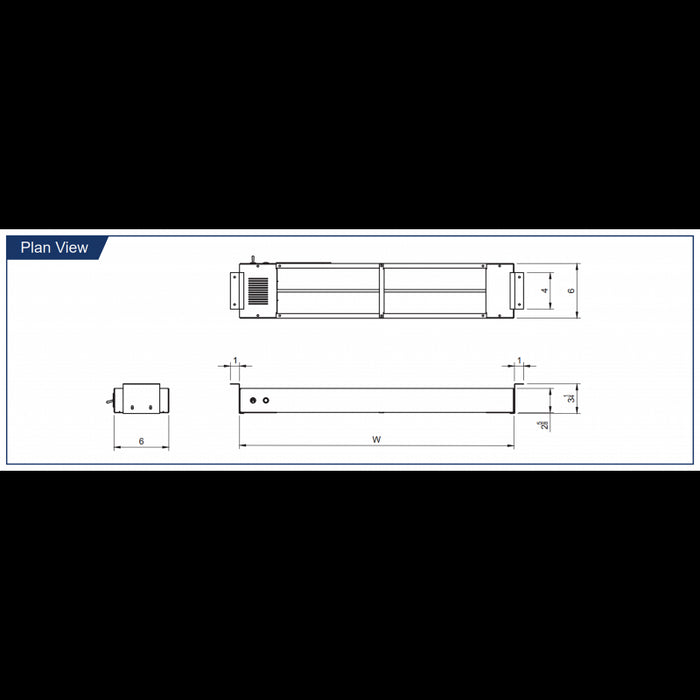 S/S Overhead Metal Sheathed Food Warmer