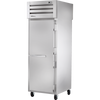 True STA1RPT-1S-1G-HC Pass-Thru Solid Front/Glass Rear Swing Doors Refrigerator