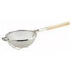 Winco MST-1010D 10-1/2" Double Mesh, Reinforced, Round Hdl, Nickle Plated (Price/Piece)