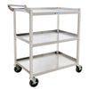 Stainless Steel Utility Carts w/ 1" Upturn on Three Sides C-31K GSW