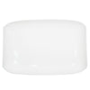 CAC Chinaware Studio Coupe Rect. Platter 15"