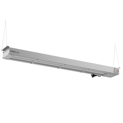 Prepline SW60 60" Commercial Strip Warmer with Support Chains – 120V, 1550W