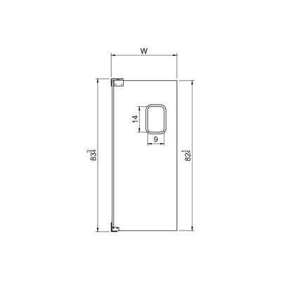 GSW Swinging Traffic Door