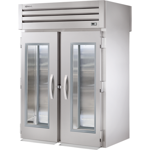 True STG2RRT-2G-2S-HC Roll-Thru Glass Front/Solid Rear Swing Door Refrigerator