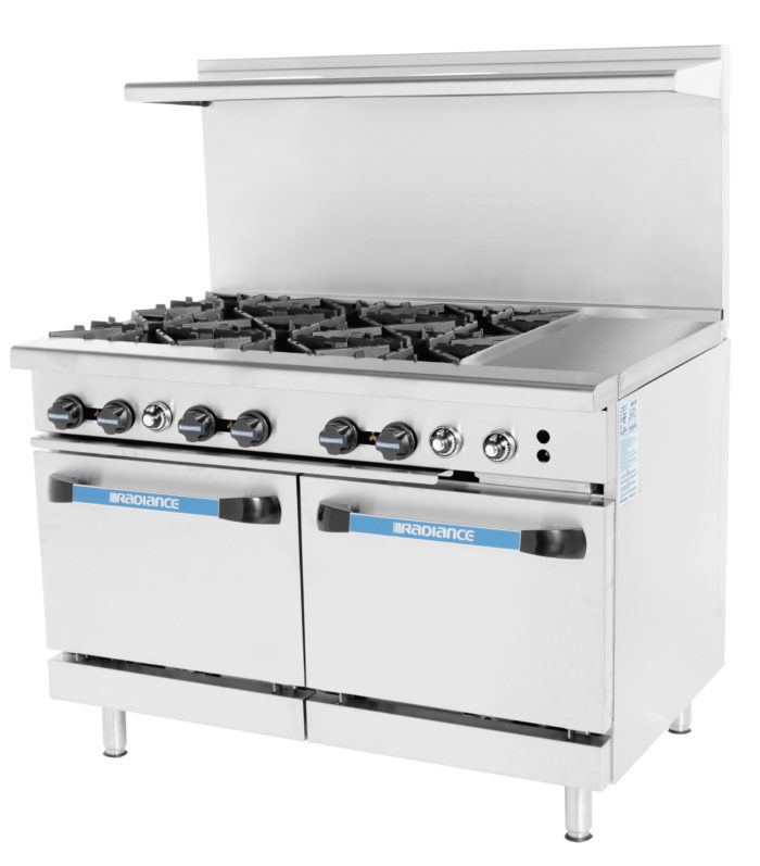 Radiance Restaurant Range TARG-8B12G by Turbo Air