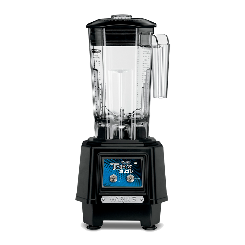 Waring TBB145 2 HP Medium Duty Torq 2.0 Blender with Toggle Switch, 120V – Powerful Commercial Blender