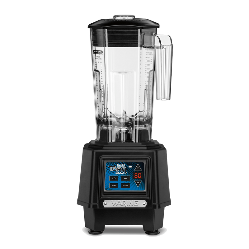 Waring TBB160 2 HP Medium Duty Torq 2.0 Blender with Electronic Touchpad Controls and 60-Second Timer