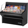 True THAC-48-HC-LD Horizontal Air Curtain Refrigerated Merchandiser with Hydrocarbon Refrigerant & LED Lighting