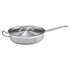 Winco SSET Stainless Steel Sauté Pan with Cover
