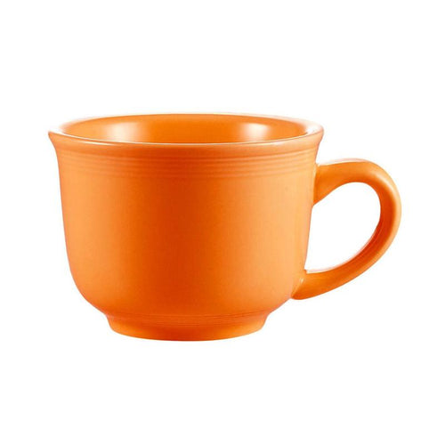 CAC Chinaware Color Tango Cup Tall Tangerine 7.5oz 3 1/2"