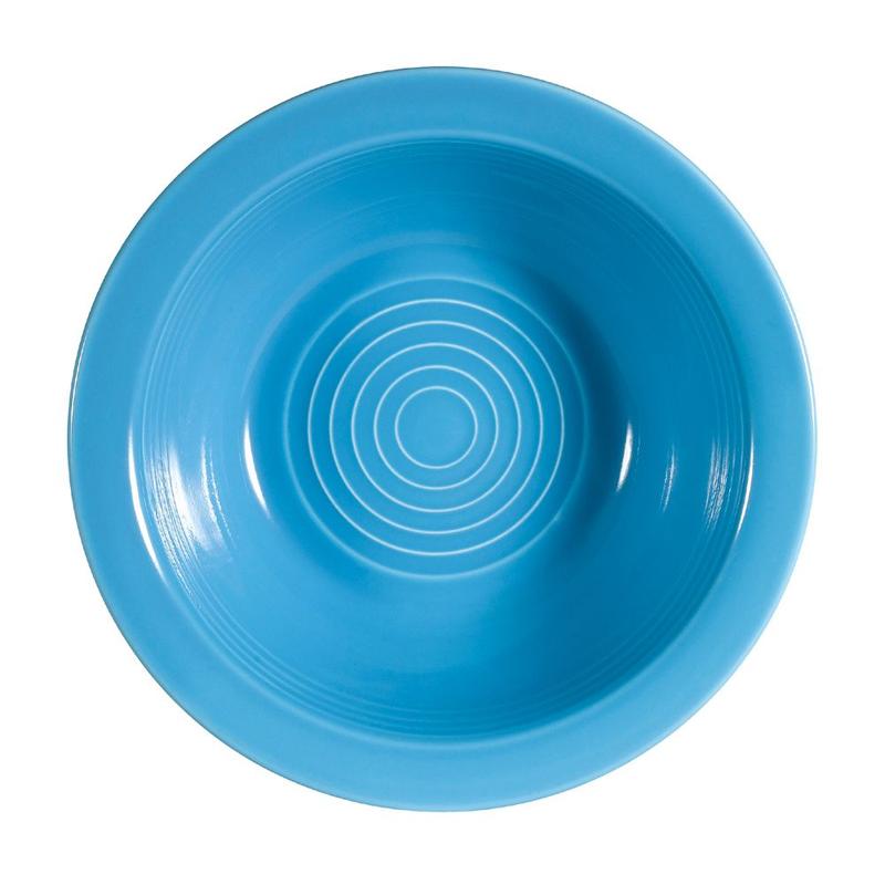 CAC Chinaware Color Tango Grapefruit Dish Peacock 13oz 6 5/8"