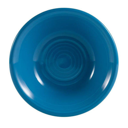 CAC Chinaware Color Tango Fruit Dish Peacock 5oz 4 3/4"