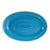 CAC Chinaware Color Tango Oval Platter Peacock 10 5/8