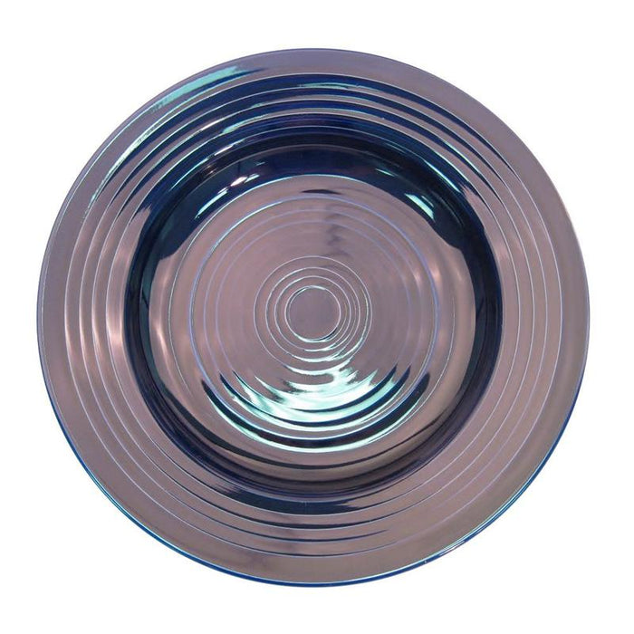 CAC Chinaware Color Tango Pasta Bowl Cobalt Blue 22oz 12"