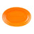 CAC Chinaware Color Tango Oval Platter Tangerine 13 5/8