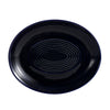 CAC Chinaware Color Tango Coupe Oval Platter Cobalt Blue 12 3/4"