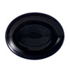 CAC Chinaware Color Tango Oval Platter Cobalt Blue 13 5/8"