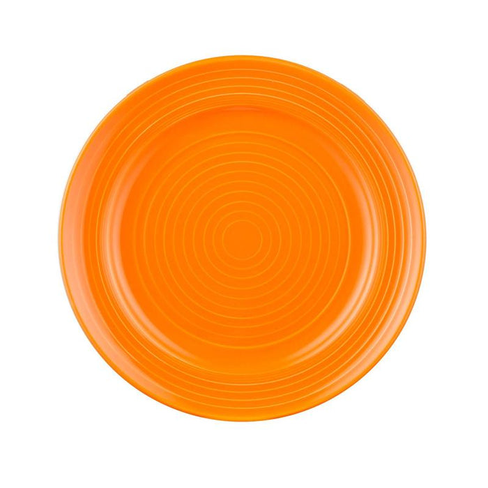 CAC Chinaware Color Tango Plate Tangerine 10 1/2"