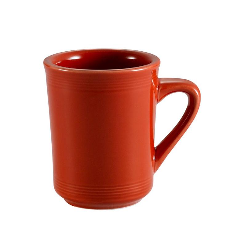 CAC Chinaware Color Tango Mug Red 8oz 3 1/4"