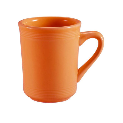CAC Chinaware Color Tango Mug Tangerine 8oz 3 1/4"