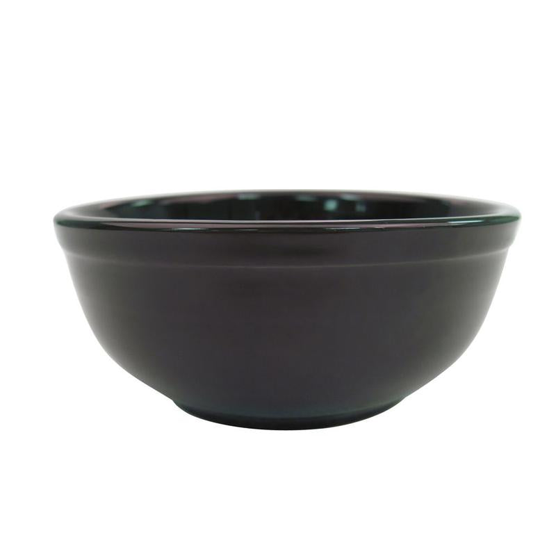 CAC Chinaware Color Tango Salad Bowl Black 15oz 5 7/8"