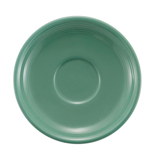 CAC Chinaware Color Tango Saucer Green For TG-1-G 6"