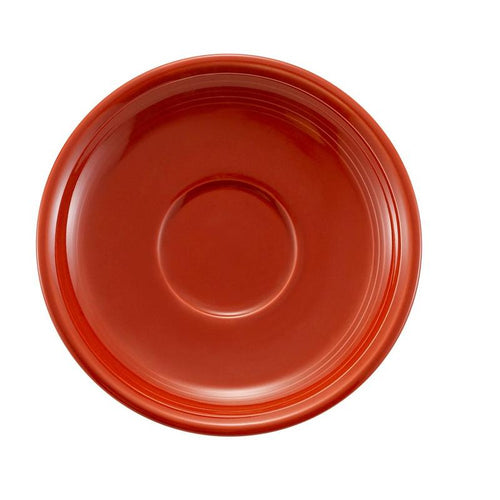 CAC Chinaware Color Tango Saucer Red For TG-1-R 6"