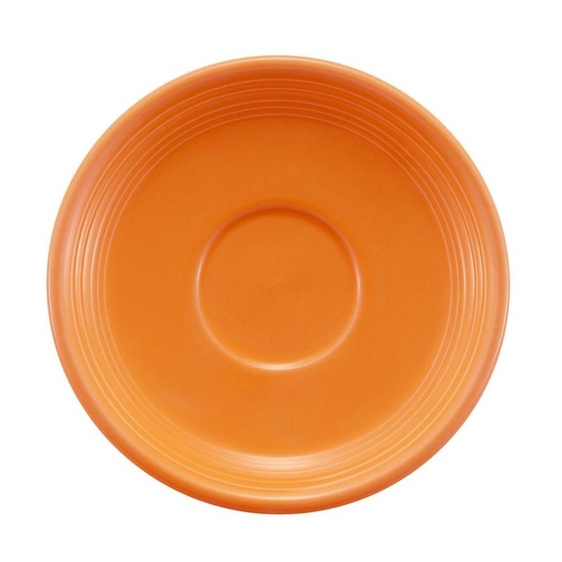 CAC Chinaware Color Tango Saucer Tangerine For TG-1-TNG 6"