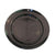 CAC Chinaware Color Tango Plate Black 12