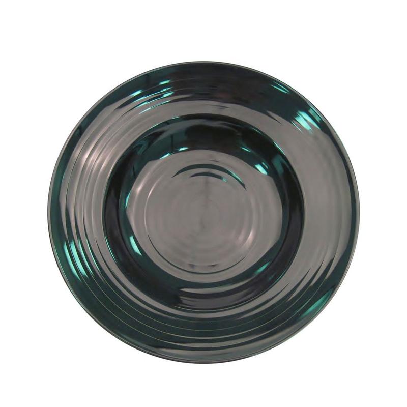 CAC Chinaware Color Tango Pasta Bowl Black 9oz 9"
